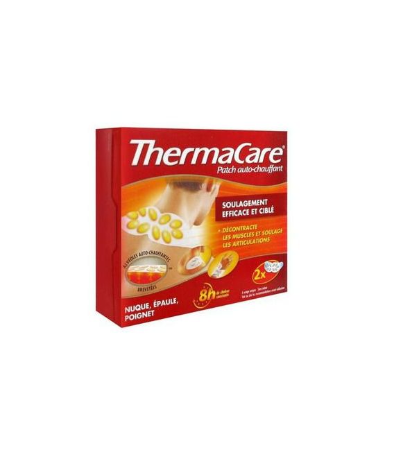 Thermacare Patch Chauffant Anti-Douleur Nuque, Epaule et Poignet Boite de 6