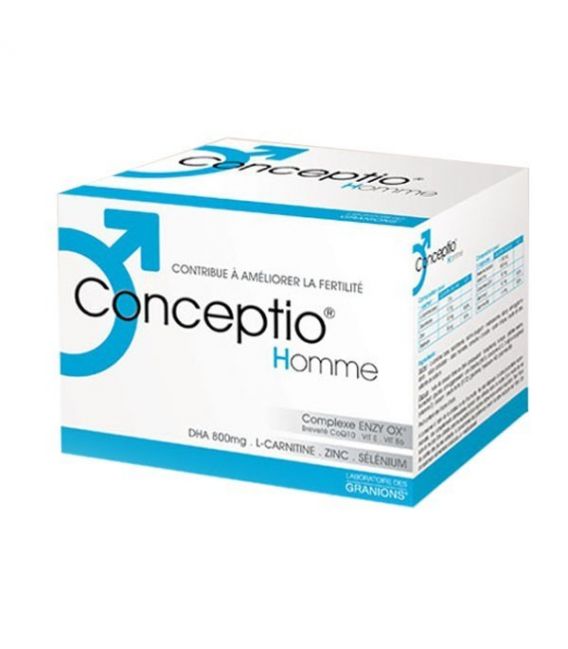 Conceptio Homme 30 Sachets + 90 Cpasules pas cher