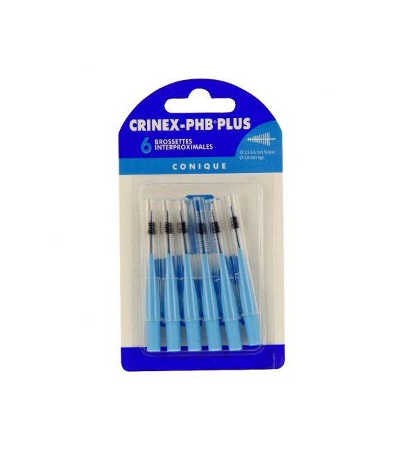 Crinex PHB Brossettes Coniques Blister de 6