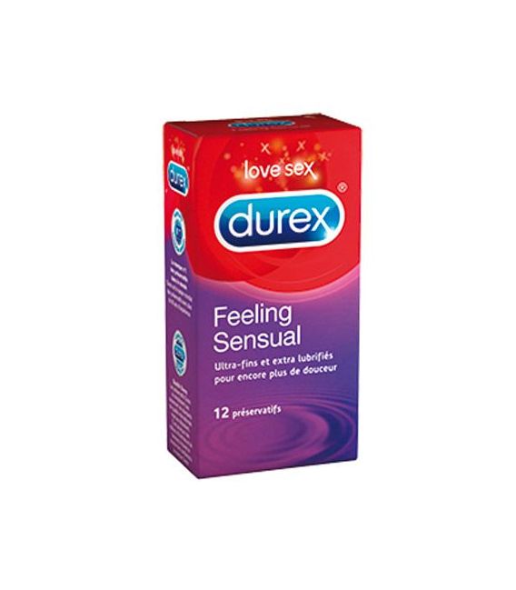 Durex Préservatif Feeling Sensual Boite de 12