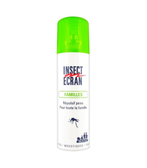 Insect Ecran Répulsif Famille Spray 100Ml