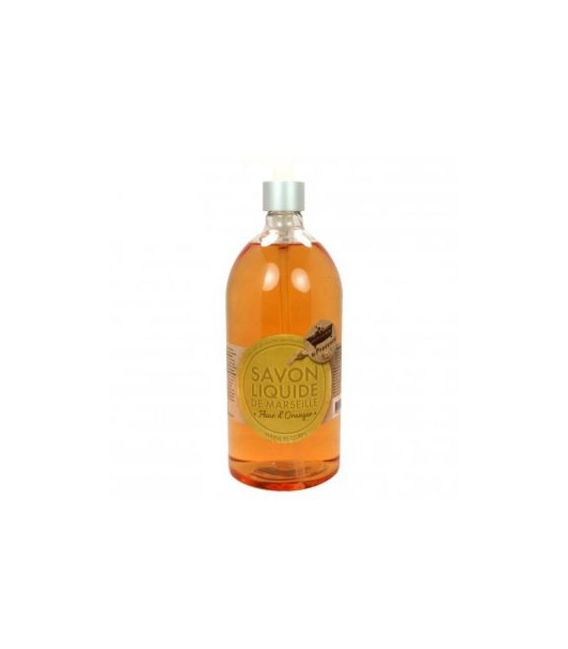 Les Petits Bains de Provence Savon Liquide 1L Fleur d'Oranger