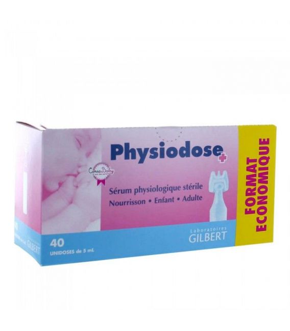 Physiodose Sérum Physiologique Boite de 40