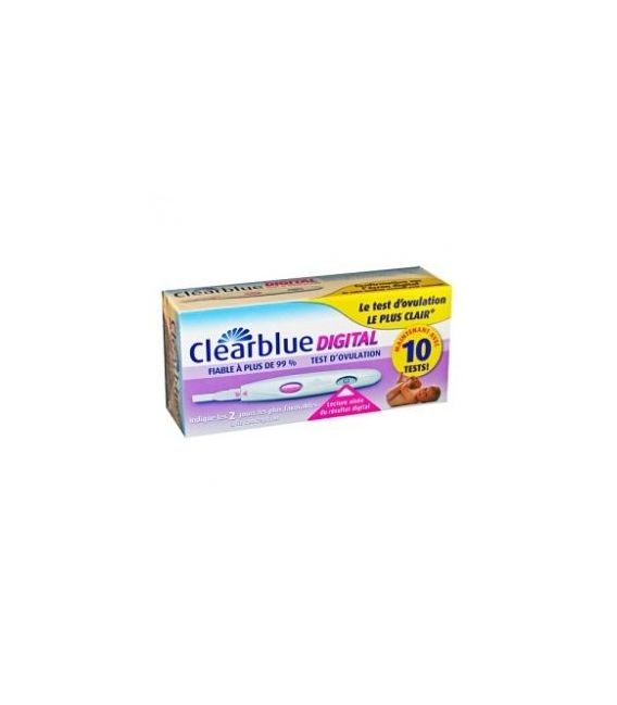 Clearblue Tests D'ovulation Digital Boîte de 10 Tests