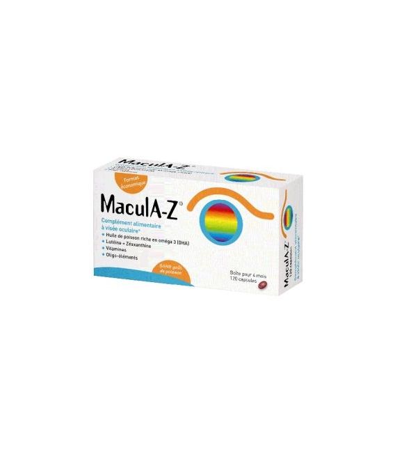 Macula-Z Visée Oculaire 120 Capsules