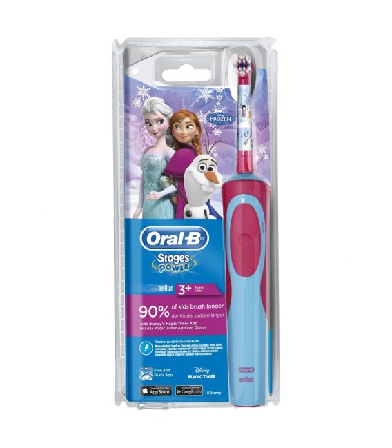 Oral B Brosse à Dents Electriques Reines des Neiges