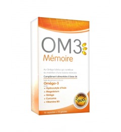 OM3 Mémoire 15 Capsules et 15 Gélules