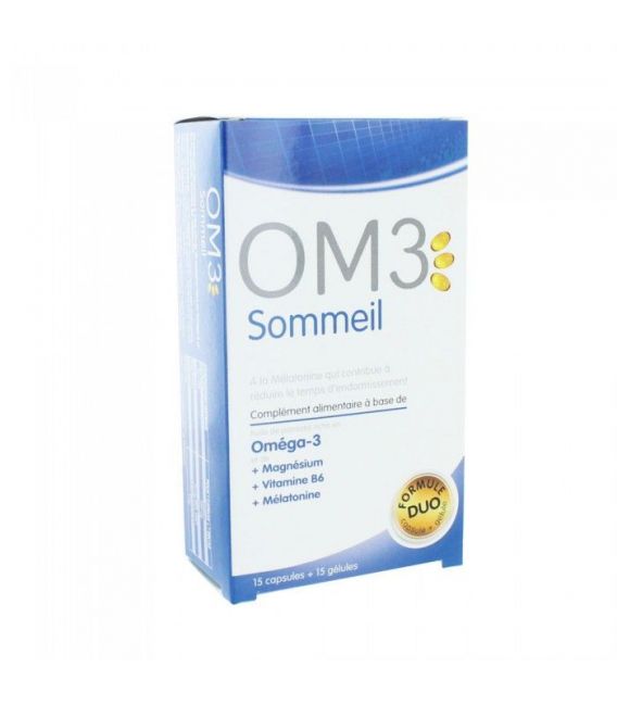 OM3 Sommeil 15 Capsules et 15 Gélules