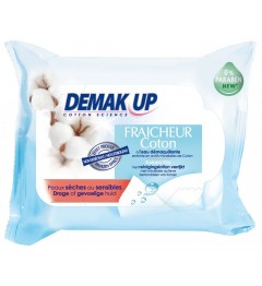 Demak Up Lingettes Peaux Sèches x25