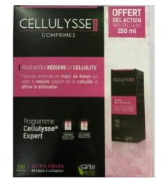 Santé Verte Cellulysse 2x60 Comprimés et Gel Offert