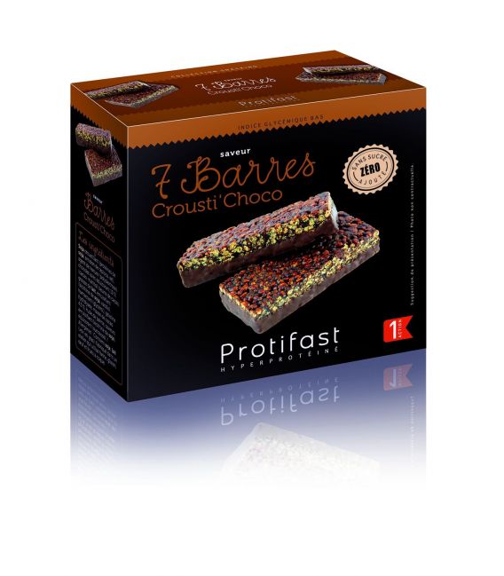 Protifast Barre Crousti Choco Boite de 7