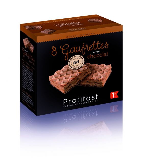 Protifast Gaufrettes Chocolat Boite de 8