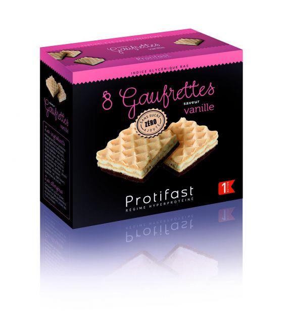 Protifast Gaufrettes Vanille Boite de 8