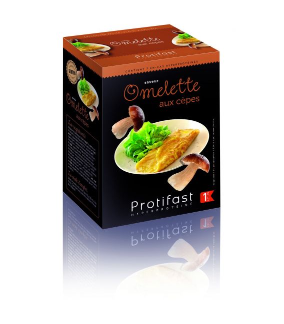 Protifast Omelettes aux Cèpes Boite de 7 Sachets