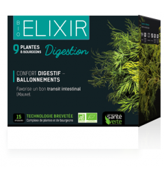 Santé Verte Mon Elixir Digestion 15 Ampoules