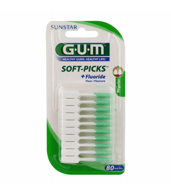 Gum Soft Picks Regular Batonnets Boite de 80