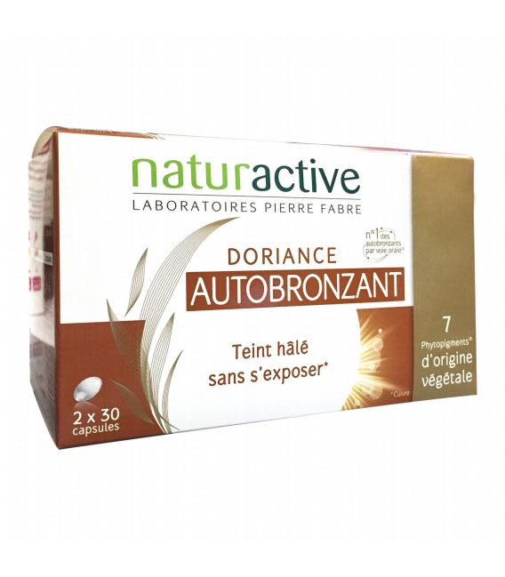 Doriance Autobronzant 2 Boites de 30 Capsules