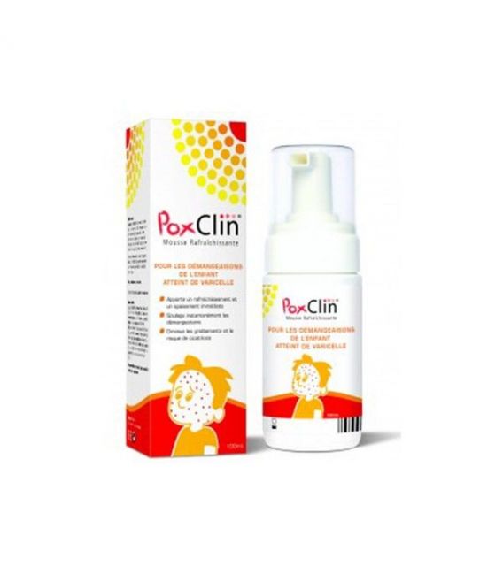 Poxclin Mousse Rafraichissante 100Ml