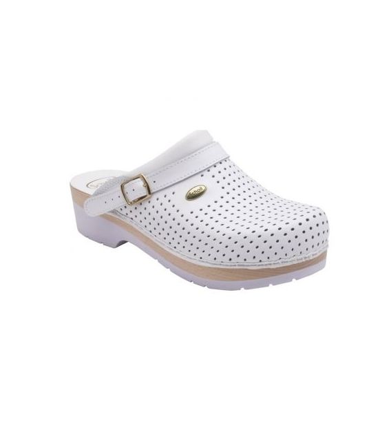 Scholl Sabot Perforé Blanc Clog Pointure 42