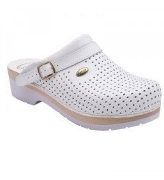 Scholl Sabot Perforé Blanc Clog Pointure 42