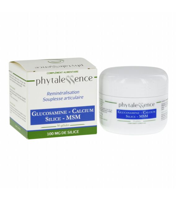 Phytalessence Glucosamine Calcium Silice MSM Gélules B/30