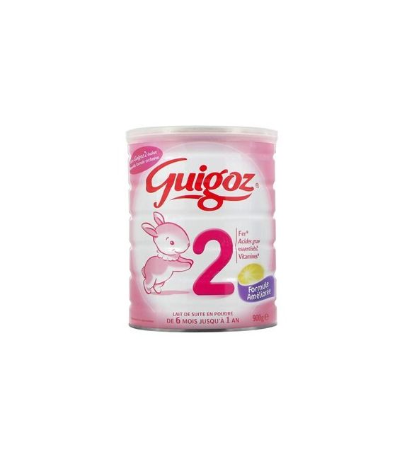 Guigoz Lait 2ème Age de 6 à 12 mois 800 G pas cher