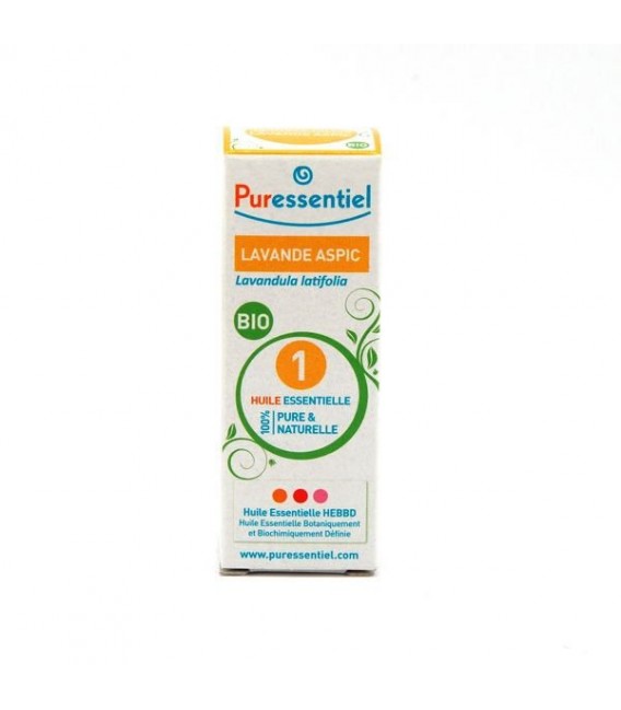 Puressentiel Huile Essentielles Bio Lavande Aspic 10Ml