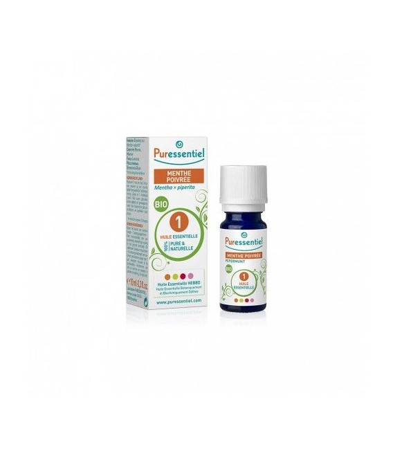 Puressentiel Huile Essentielles Bio Menthe Poivrée 10Ml