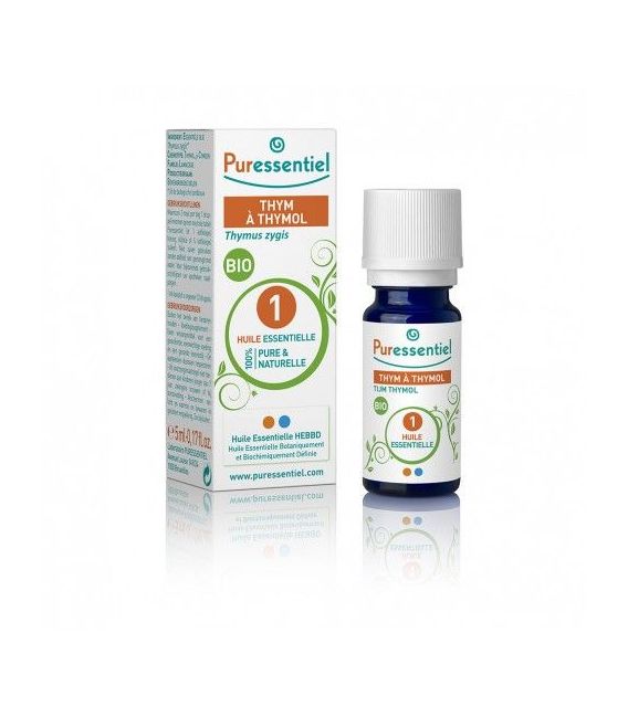 Puressentiel Huile Essentielles Bio Thym à Thymol 5Ml