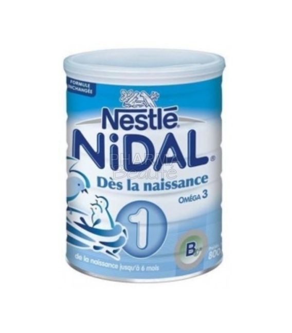 NIDAL Natéa Lait 1er Age dès la Naissance 800 G pas cher