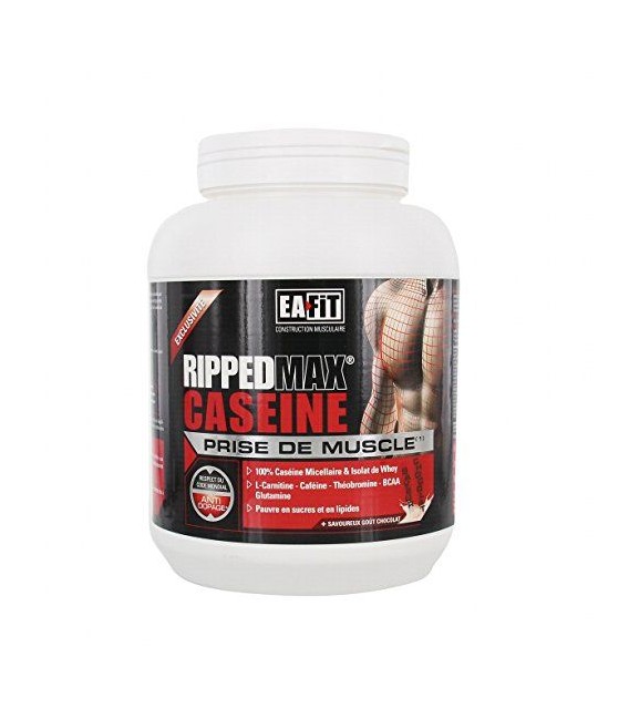 Eafit Ripped Max Caseine Chocolat 750 Grammes