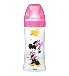 Dodie Biberon Initiation 330Ml Minnie Fushia Plus de 6 Mois