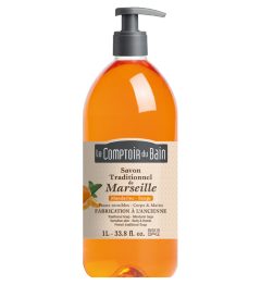 Comptoir du Bain Savon Liquide Mandarine Sauge 1 Litre