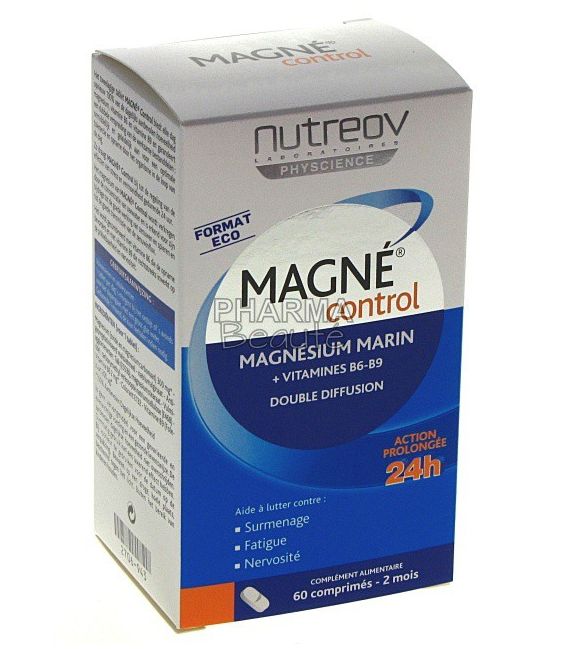 Nutreov Magné Control 60 Comprimés pas cher