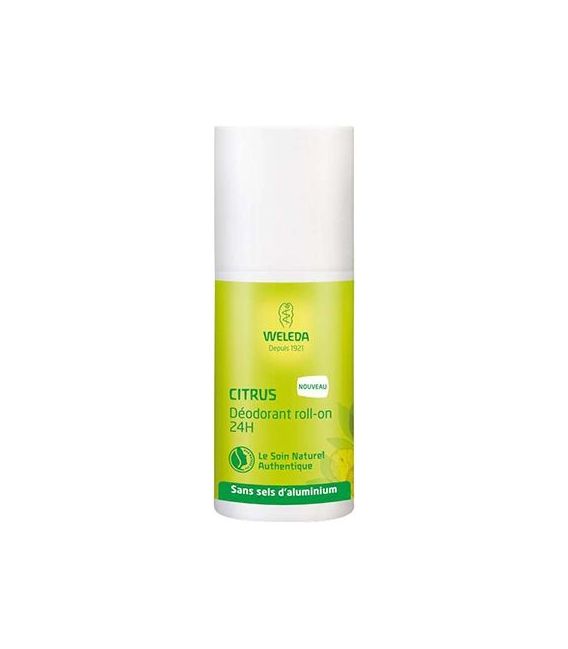 Weleda Déodorant 24 Heures Citrus Roll On 50Ml