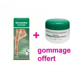 Somatoline Amincissant Drainant Jambes 200ml + Gommage 300Ml Offert