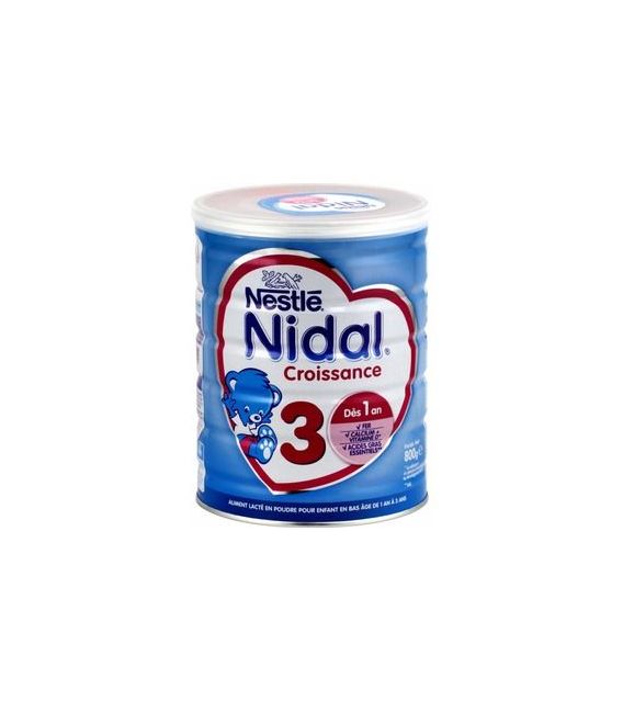 NIDAL Croissance Lait 3ème Age 800 G