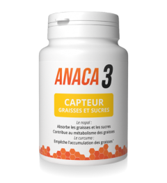 Anaca 3 Capteur Graisses et Sucres 60 Gélules