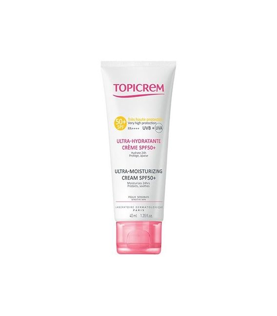 Topicrem Crème Ultra Hydratante SPF50 40Ml