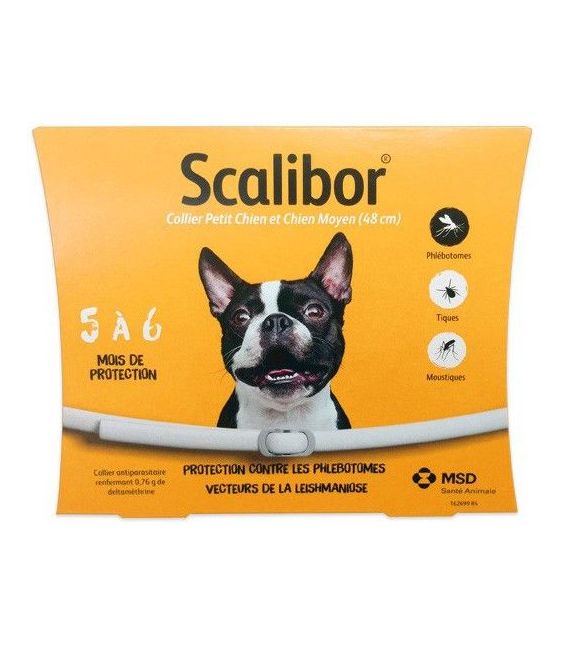 Scalibor Collier Insecticide Petits Chiens et Chiens Moyens