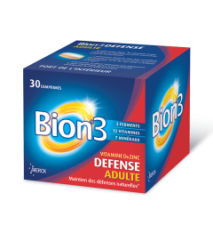 Bion 3 Adultes Défense 30 Comprimés