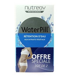 Nutreov Water Pill Retention d'Eau 30 Comprimés Lot de 2