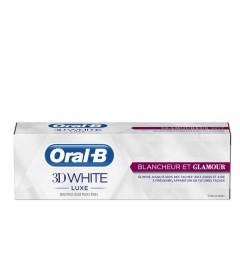 Oral B Dentifrice 3D White Luxe Blancheur 75Ml