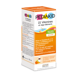 Pediakid 22 Vitamines Oligo Eléments 125Ml