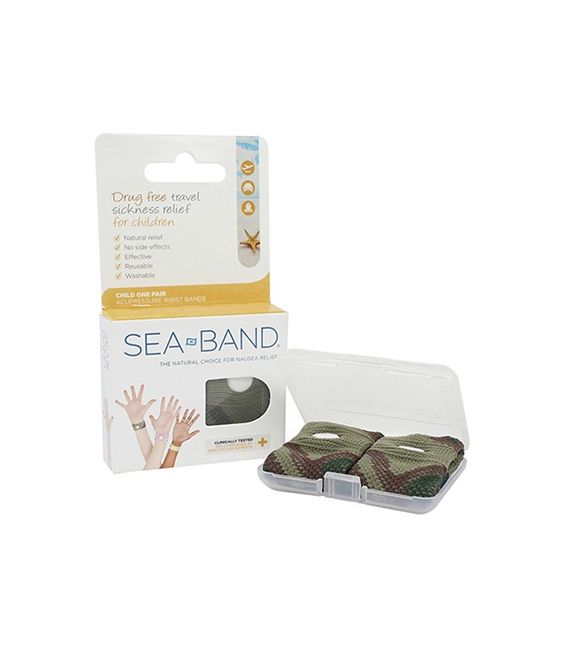 Sea Band 2 Bracelets Nausées Enfant Vert