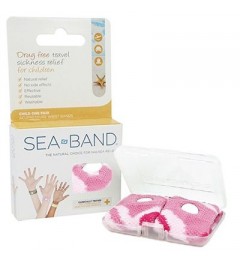 Sea Band 2 Bracelets Nausées Enfant Rose