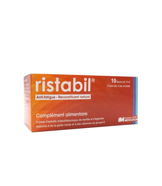 Ristabil Anti Fatigue Solution Buvable 10 Doses de 10Ml