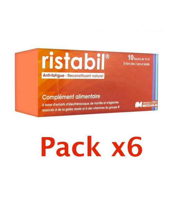 Ristabil Pack de 6 Flacons de 10 Unidoses