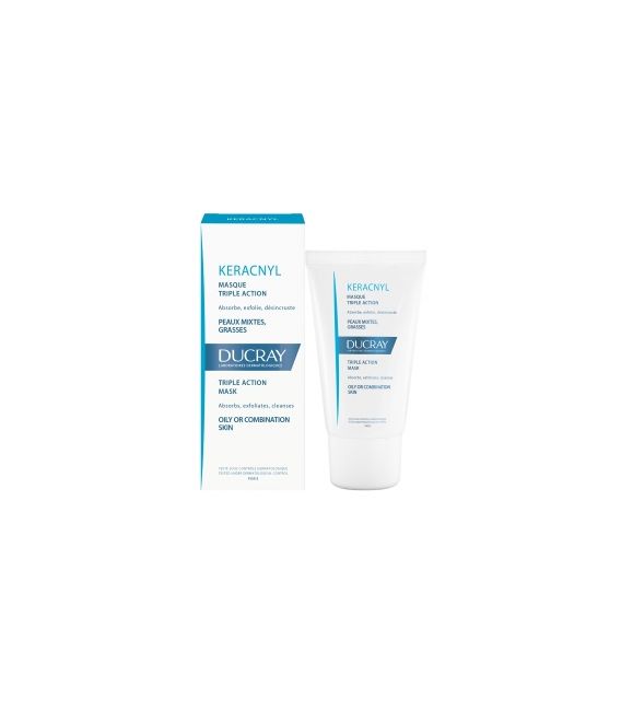 Ducray Keracnyl Masque 40ml, Ducray Keracnyl Masque 40ml pas