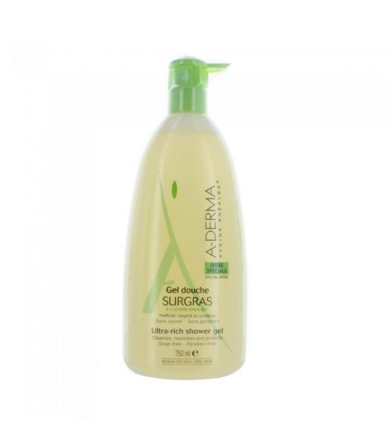 Aderma Soin Original Gel Douche Lait Avoine 750Ml pas cher